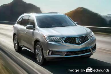 Insurance rates Acura MDX in Fresno