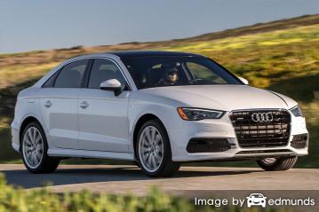 Insurance quote for Audi A3 in Fresno