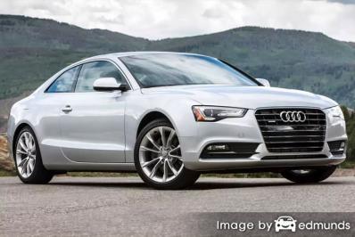 Insurance quote for Audi A5 in Fresno