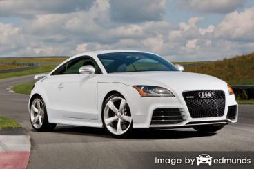 Insurance quote for Audi TT RS in Fresno