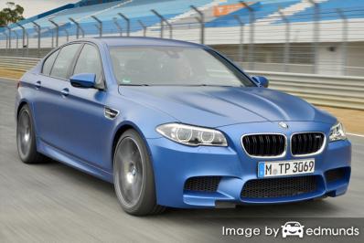 Insurance rates BMW M5 in Fresno