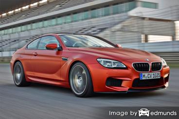 Insurance quote for BMW M6 in Fresno