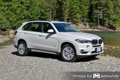 Insurance quote for BMW X5 in Fresno