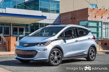 Insurance quote for Chevy Bolt EV in Fresno