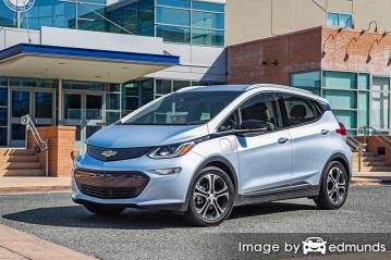 Insurance quote for Chevy Bolt in Fresno