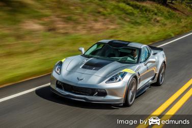 Insurance quote for Chevy Corvette in Fresno