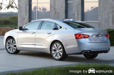 Insurance rates Chevy Impala in Fresno