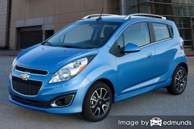 Insurance quote for Chevy Spark in Fresno