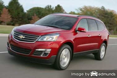 Insurance quote for Chevy Traverse in Fresno