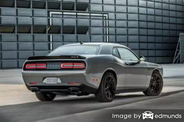 Insurance rates Dodge Challenger in Fresno