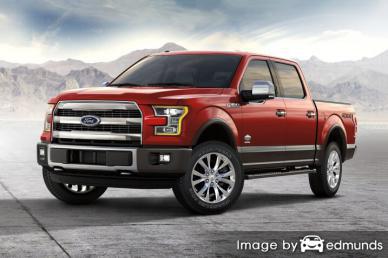 Insurance rates Ford F-150 in Fresno