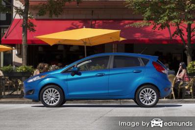 Insurance rates Ford Fiesta in Fresno