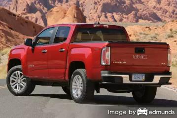 Insurance quote for GMC Canyon in Fresno