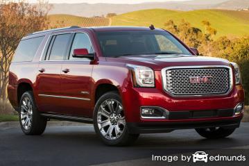 Insurance rates GMC Yukon in Fresno