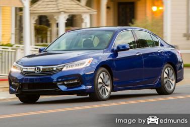 Insurance rates Honda Accord Hybrid in Fresno