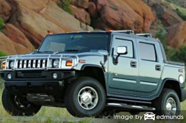 Insurance rates Hummer H2 SUT in Fresno