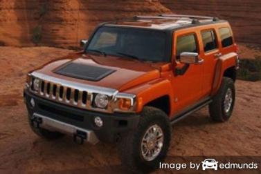 Insurance quote for Hummer H3 in Fresno