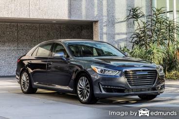 Insurance rates Hyundai G90 in Fresno