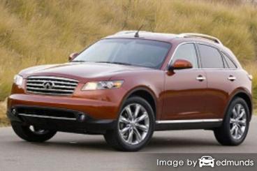 Insurance quote for Infiniti FX45 in Fresno