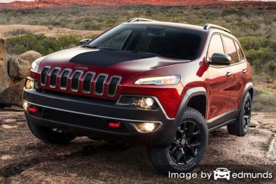 Insurance rates Jeep Cherokee in Fresno