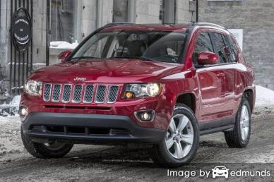 Insurance rates Jeep Compass in Fresno