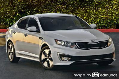 Insurance quote for Kia Optima Hybrid in Fresno