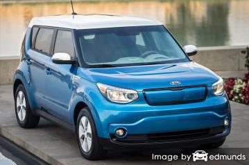 Insurance rates Kia Soul EV in Fresno