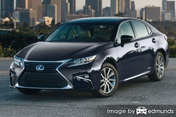 Insurance rates Lexus ES 300h in Fresno