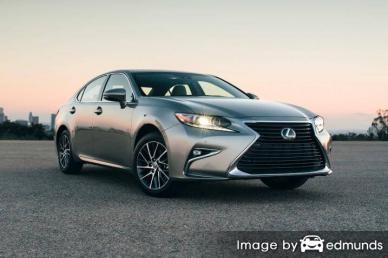 Insurance rates Lexus ES 350 in Fresno