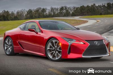 Insurance quote for Lexus LC 500 in Fresno