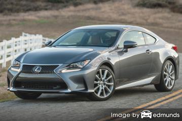 Insurance quote for Lexus RC 300 in Fresno