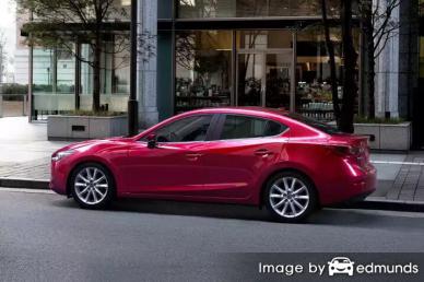 Insurance quote for Mazda 3 in Fresno