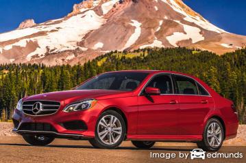 Insurance rates Mercedes-Benz E350 in Fresno