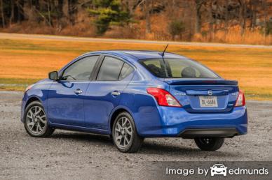Insurance quote for Nissan Versa in Fresno