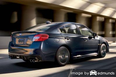 Insurance rates Subaru WRX in Fresno