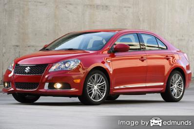 Insurance rates Suzuki Kizashi in Fresno