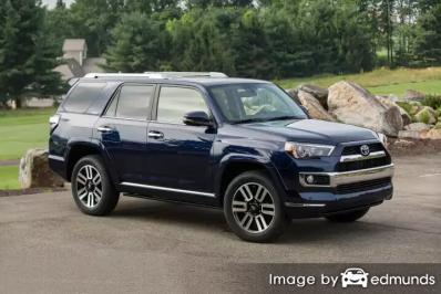 Insurance rates Toyota 4Runner in Fresno