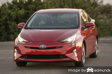 Insurance quote for Toyota Prius in Fresno