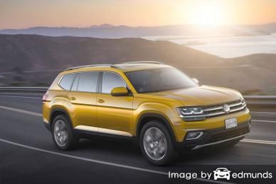 Insurance rates Volkswagen Atlas in Fresno