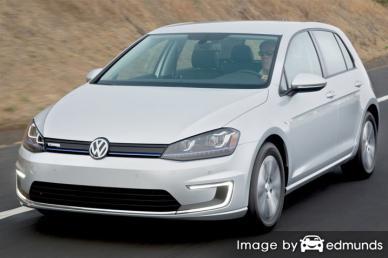 Insurance quote for Volkswagen e-Golf in Fresno