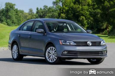 Insurance rates Volkswagen Jetta in Fresno